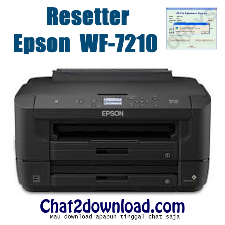 Resetter Adjprog Epson WF-7210