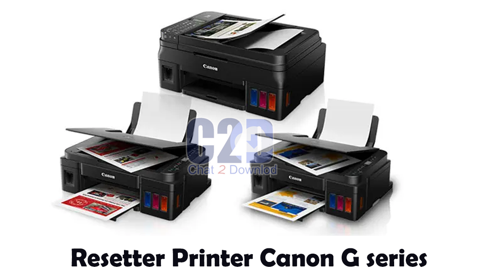 Resetter Printer Canon G series